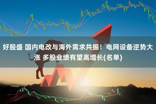 好股盛 国内电改与海外需求共振！电网设备逆势大涨 多股业绩有望高增长(名单)