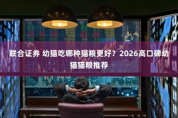 联合证券 幼猫吃哪种猫粮更好？2026高口碑幼猫猫粮推荐