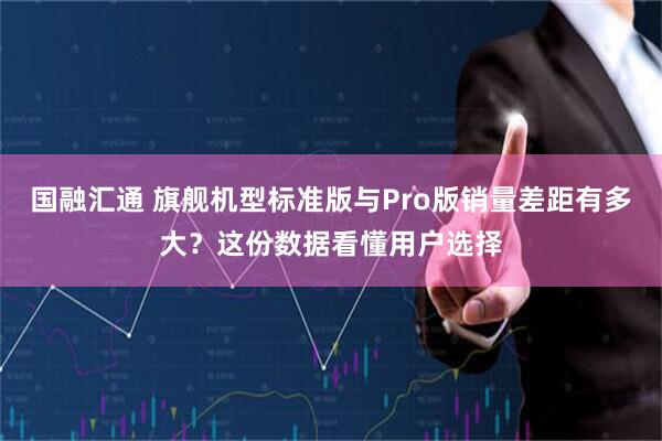 国融汇通 旗舰机型标准版与Pro版销量差距有多大?这份数据看懂用户选择